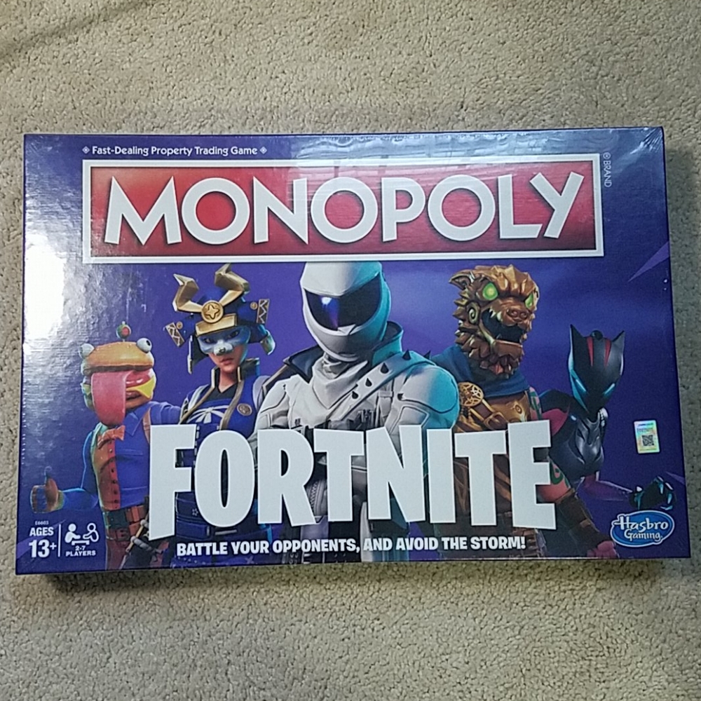 Monopoly: Fortnite Edition Board Game